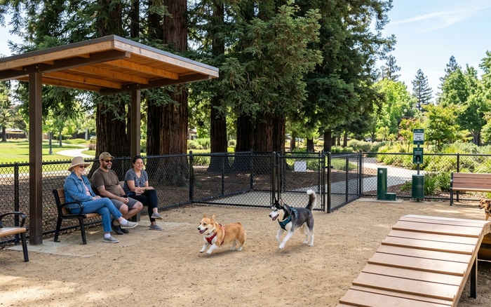 Central Park Santa Clara off-leash dog run